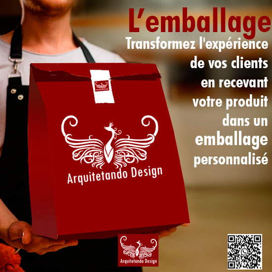 Développer des emballages personnalisées c'est une excellente stratégie de marketing et vente puis que cela fait la promotion de votre marque